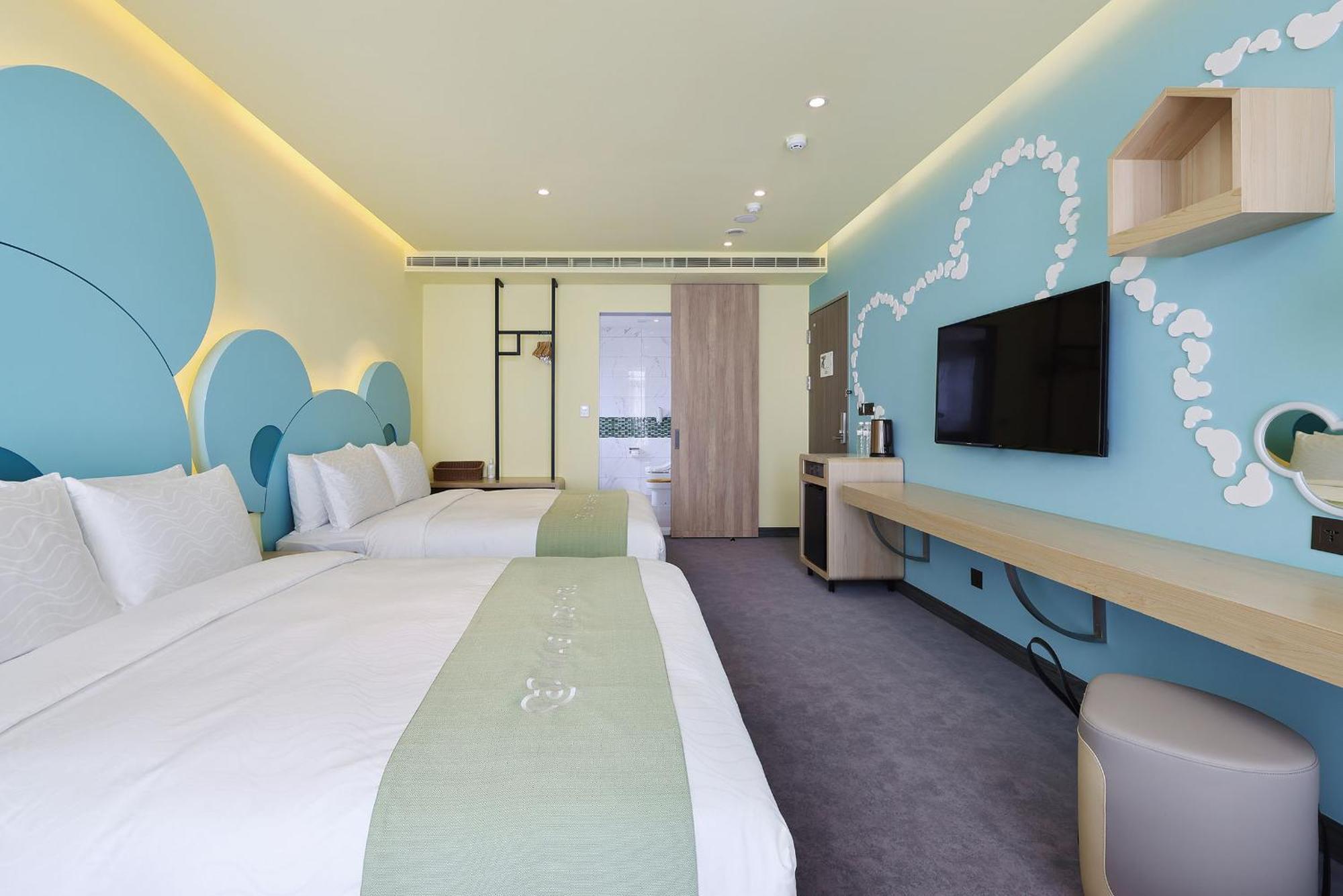 Check Inn Magi Kids Hotel Luodong Oda fotoğraf