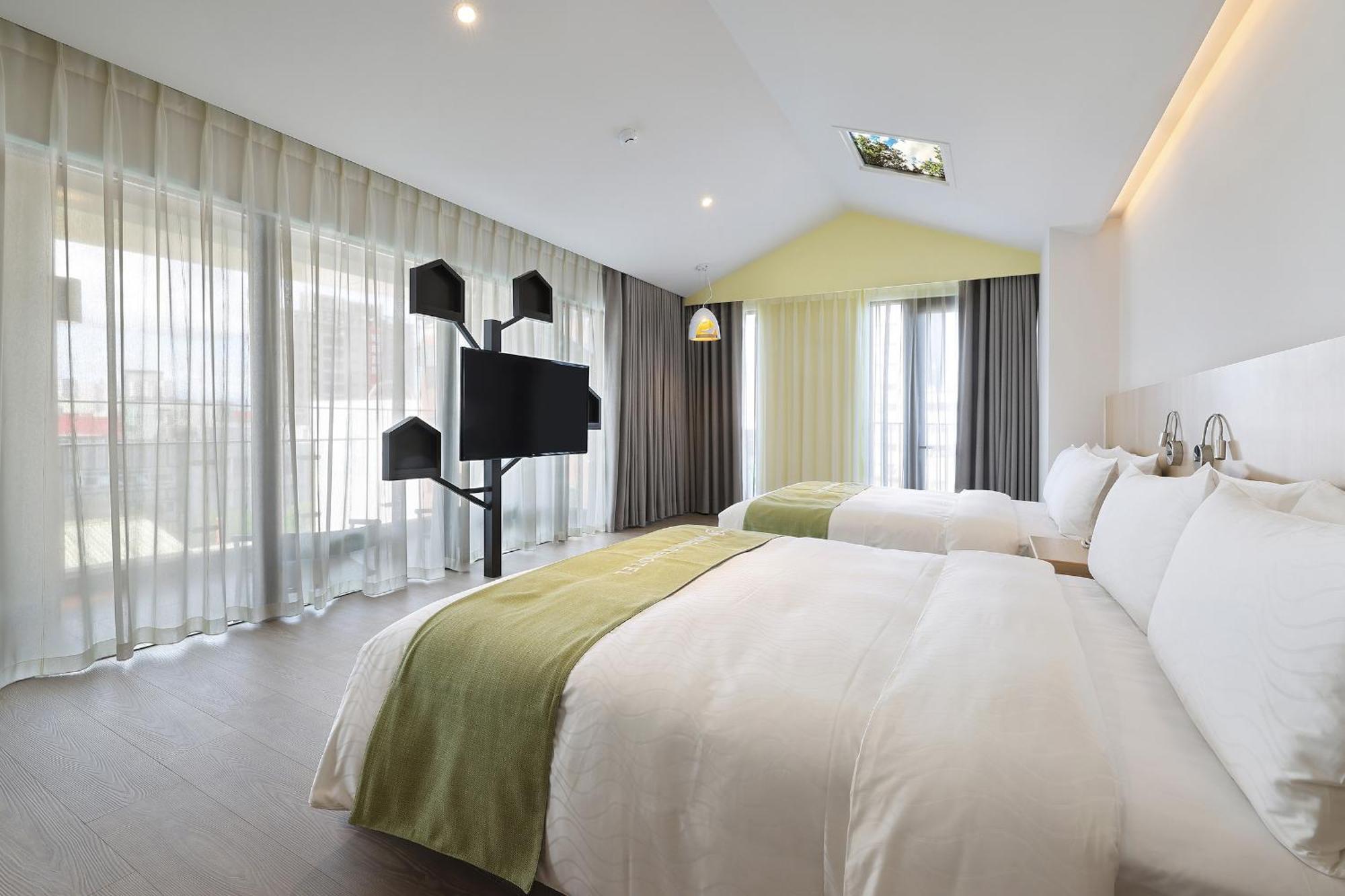 Check Inn Magi Kids Hotel Luodong Oda fotoğraf