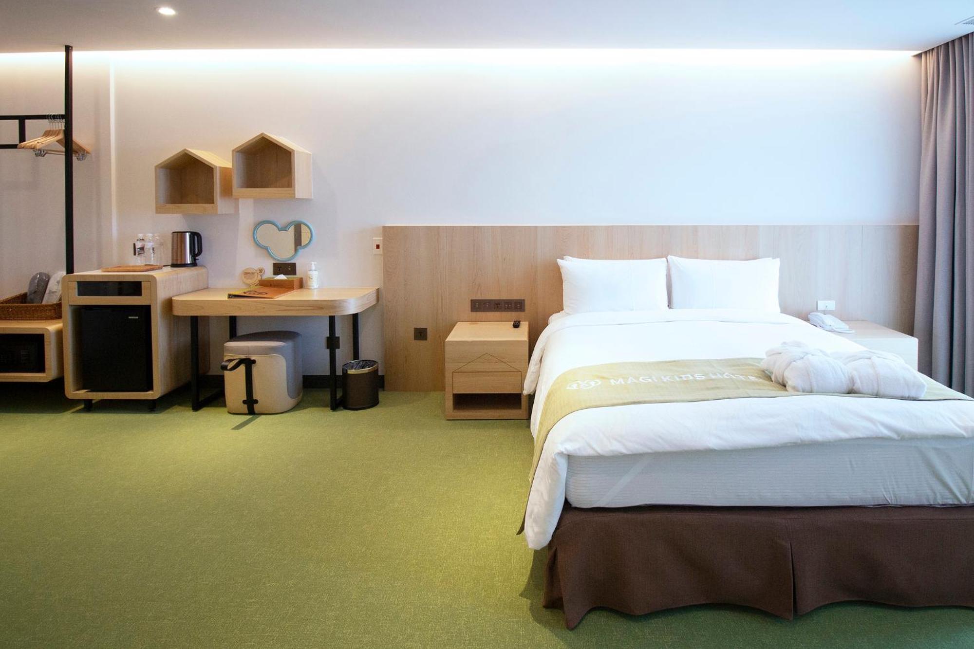Check Inn Magi Kids Hotel Luodong Oda fotoğraf